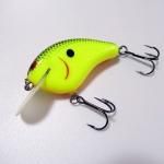 PH Custom Lures Flat P Crankbait # Chart/Black