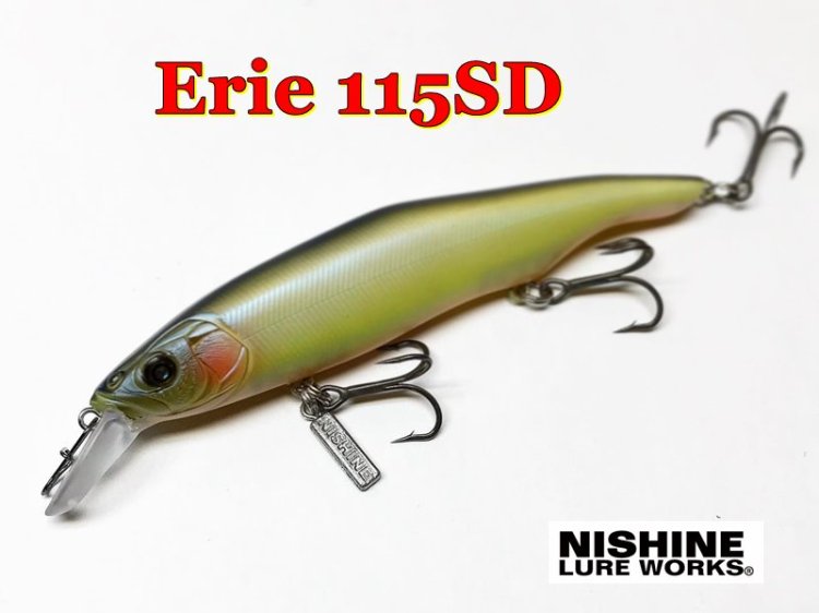 NISHINE LURE WORKS Erie 115SD/ ニシネルアーワークス エリー115SD 