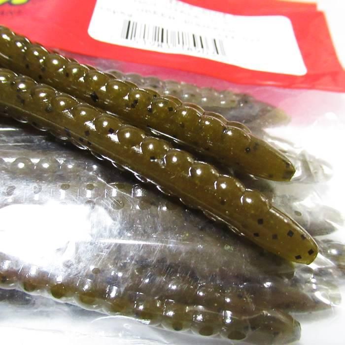 ZBC ズームワーム マグナム U-テール #144-025 Green Pumpkin