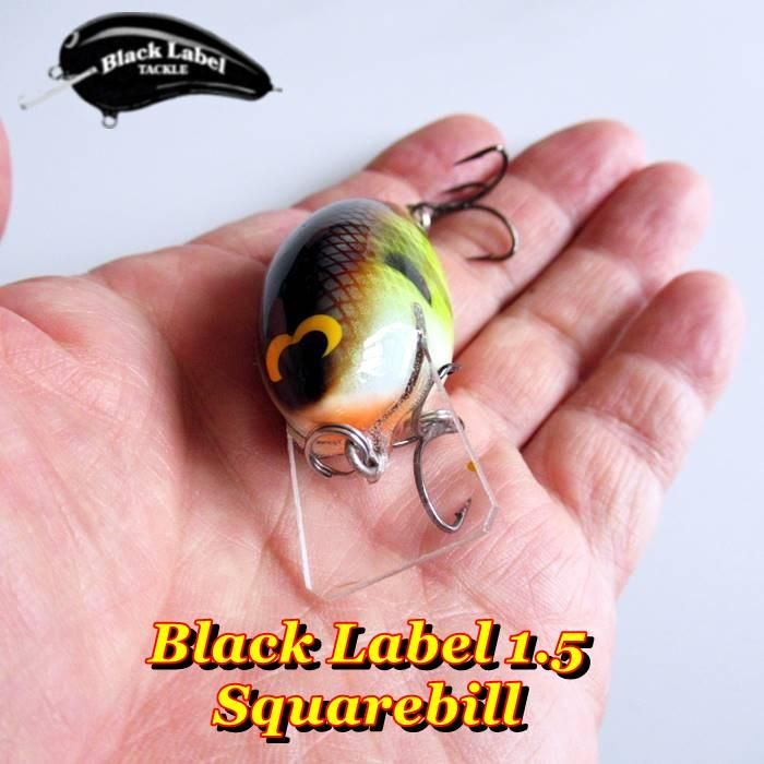 Black Label Tackle 1.5 Squarebill Crank / ֥å졼٥륿å 1.5 ӥ륯󥯥٥