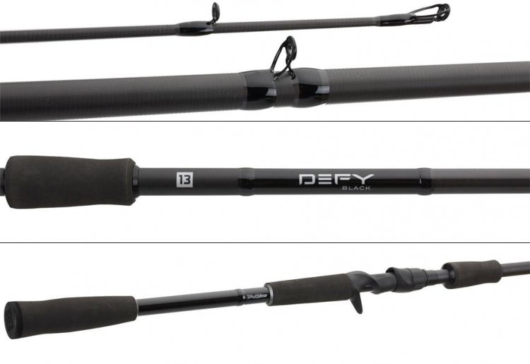 defy black swimbait rod