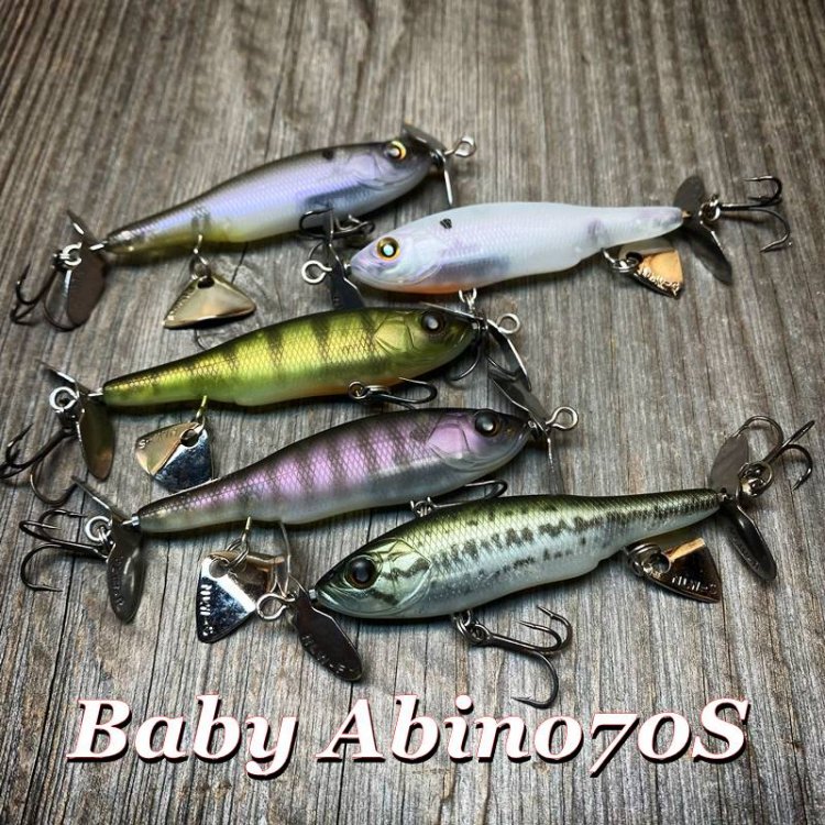 Nishine Lure Works 【Baby Abino70S/ベビーアビノー 70S】 メール便可