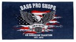 BASS PRO SHOPS バスプロショップス　　アメリカントラディションビーチタオル