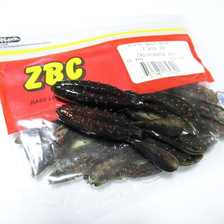 ZBC ズームワーム Z-HOG Jr ジーホッグジュニア ＃123-308 CALIFORNIA 420 - バスプロショップ　ナイル