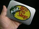 BASS PRO SHOPS バスプロショップス　　ロゴ缶　ギフトカードCASE
