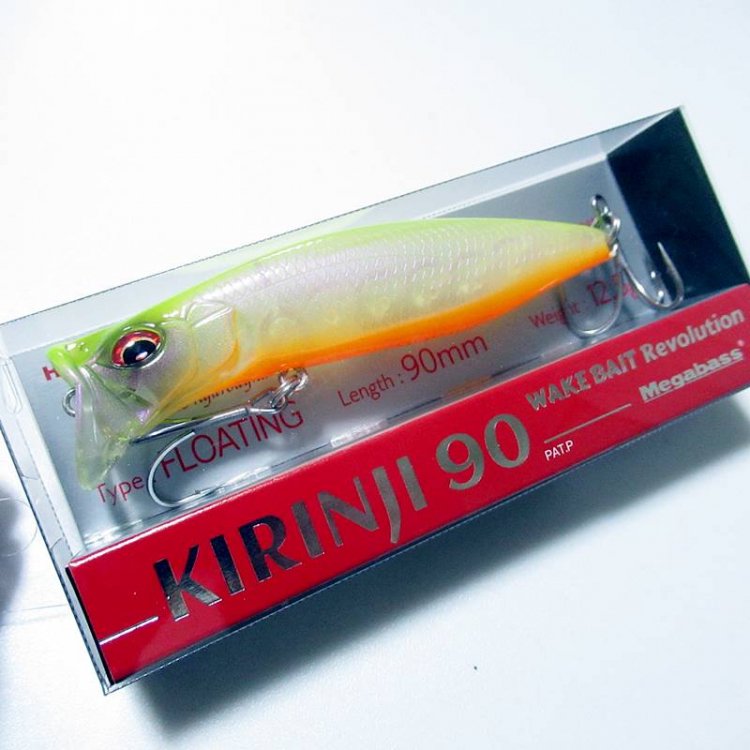  Megabass KIRINJI 90 / ᥬХ  90 #PM GHOST CHART BACK OB