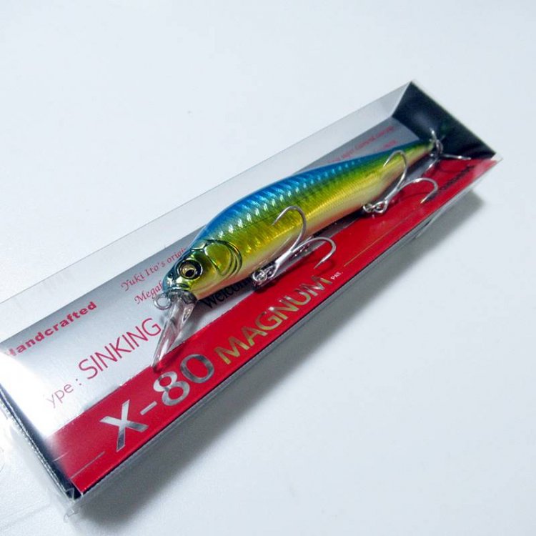 Megabass X-80 MAGNUM / ᥬХ X-80 ޥʥ # GLX  LAPIS BLUE GB