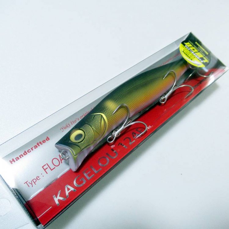 新色！Megabass KAGELOU 124F / メガバス カゲロウ124F - バスプロショップ ナイル