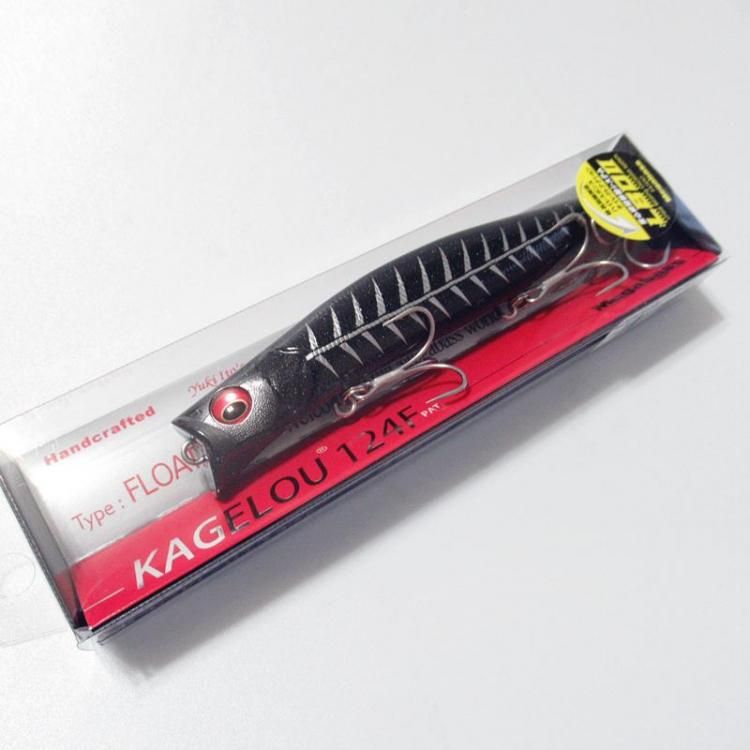 Megabass KAGELOU 124F / ᥬХ 124F SP顼 #BLACK BONE