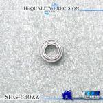 SHG-630ZZ 内径3mm×外径6mm×厚さ2.5mm　シールドタイプ