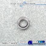 SHG-740ZZ 内径4mm×外径7mm×厚さ2.5mm シールドタイプ