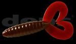DEPS 【SUPER BIG WORM SERIES】 deathadder grub TWIN-TAIL 6inch