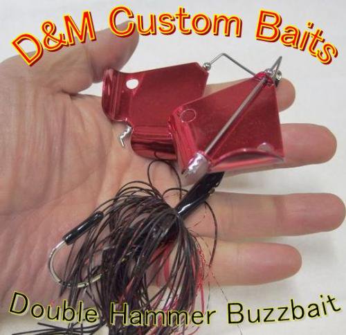 D&M Custom Baits/ D&Mカスタムベイツ ダブルハマー バズベイト 1/2oz - バスプロショップ ナイル
