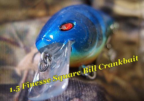 Lake Fork Tackle/쥤եå롡1.5 Finesse Square Bill Crankbait