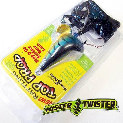 Mister Twister Rattling TOP PROP Stop & Go Surface Buzz Lure