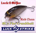Luck-E-Strike Rick Clunn RC2 Flat Crankbait / åȥ饤å󡡥եåȥɡ󥯥٥