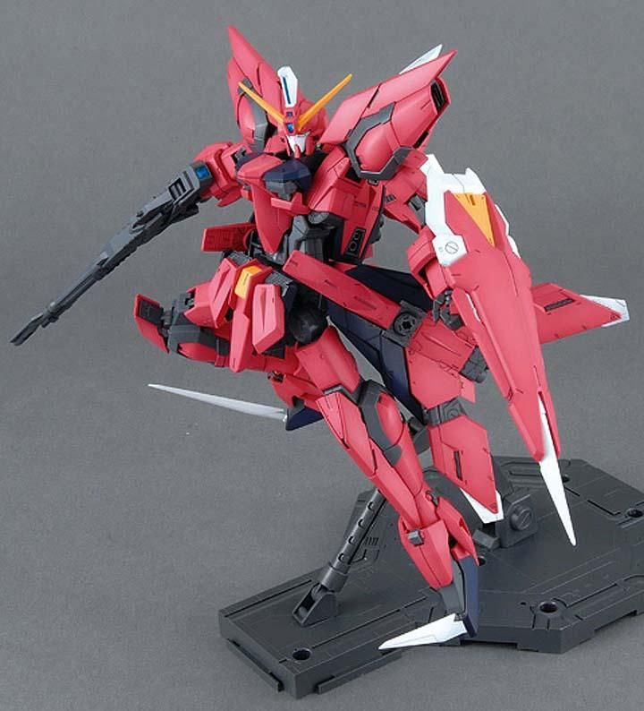 MG 1 100 イージスガンダム クリアカラー&アクションベース7 新品 