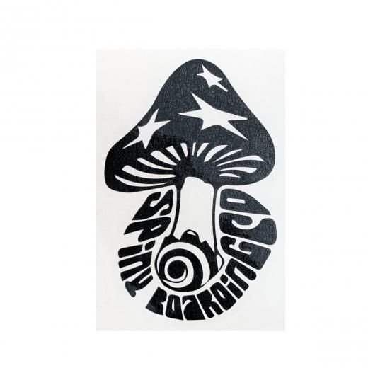 Spiny スパイニーオリジナル Kinoko ダイカットステッカー C Black Spiny スパイニーオリジナル Kinoko ダイカットステッカー C Black