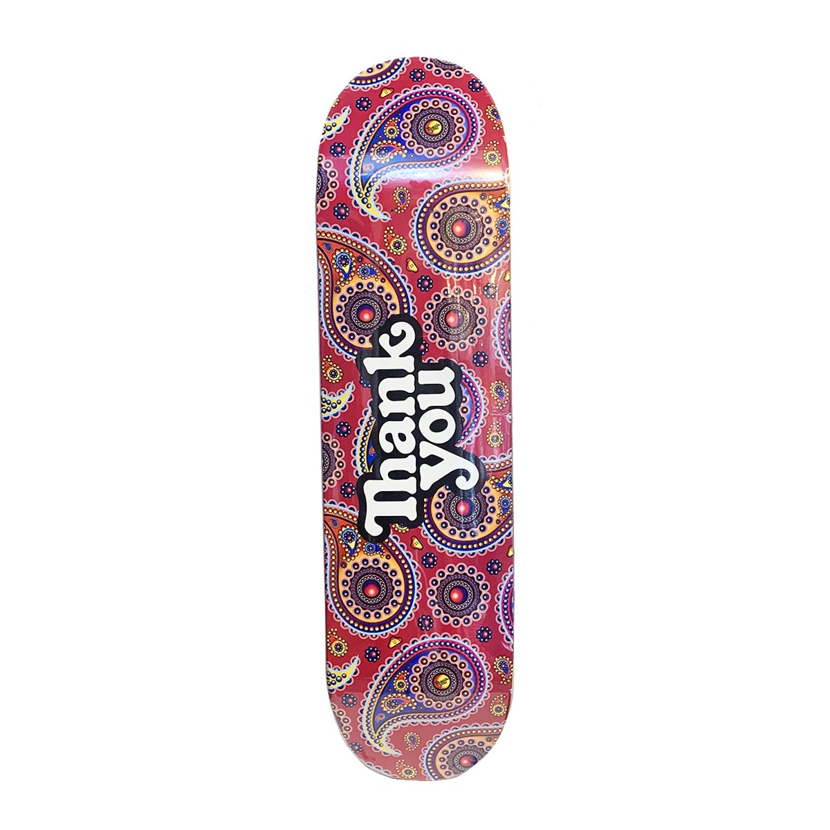 30%off【THANK YOU】サンキュー THANK YOU PAISLEY LOGO DECK 8.5［送料無料］