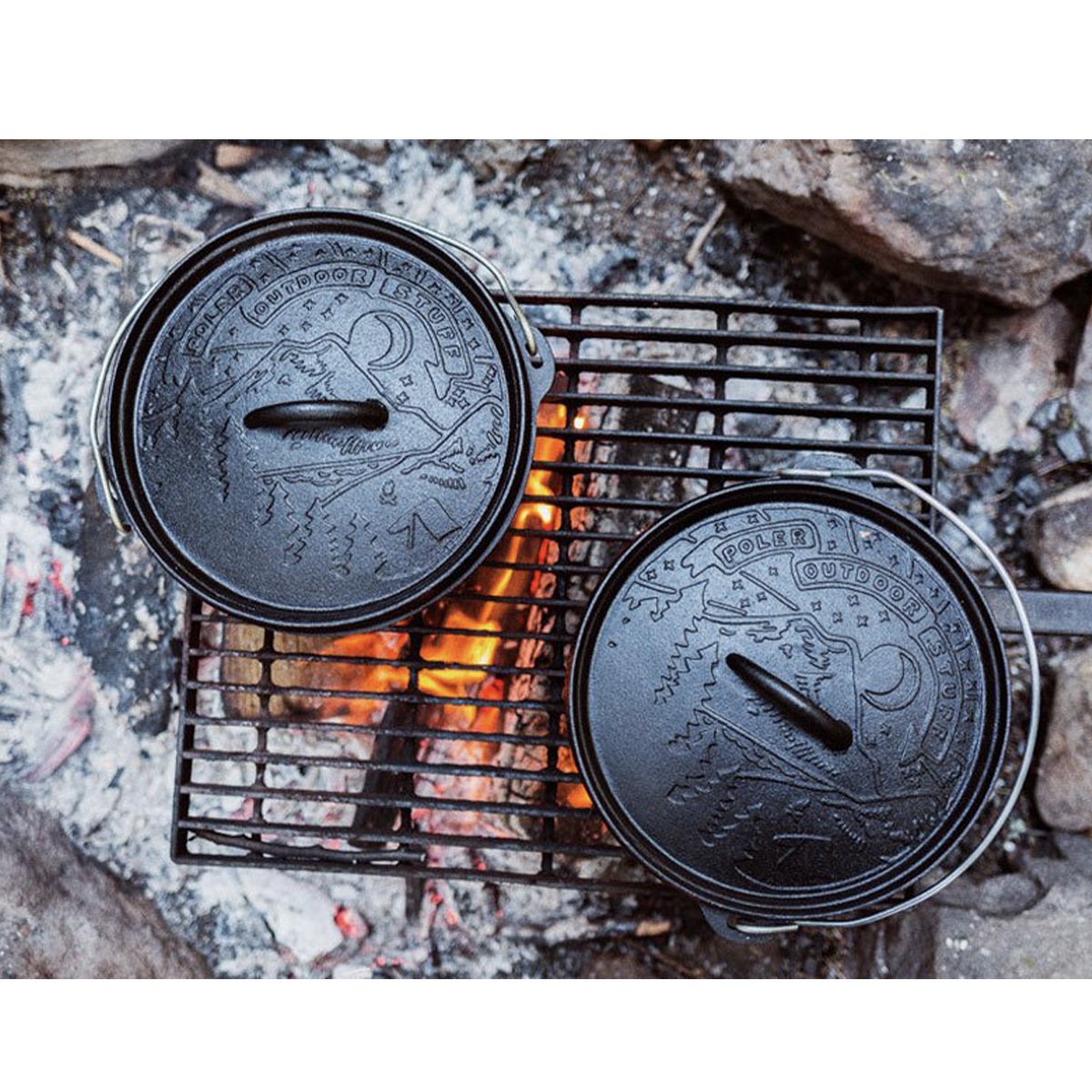 20%OFF【POLER】ポーラー CAMPFIRE DUTCH OVEN