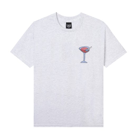<img class='new_mark_img1' src='https://img.shop-pro.jp/img/new/icons8.gif' style='border:none;display:inline;margin:0px;padding:0px;width:auto;' />【TIRED】タイレッド DIRTY MARTINI S/S TEE  c: Heather Grey