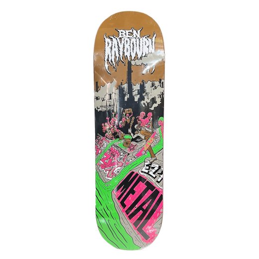 <img class='new_mark_img1' src='https://img.shop-pro.jp/img/new/icons8.gif' style='border:none;display:inline;margin:0px;padding:0px;width:auto;' />METAL SKATEBOARDSۥ᥿ BEN RAYBOURN TOXIC DITCH 9.0̵