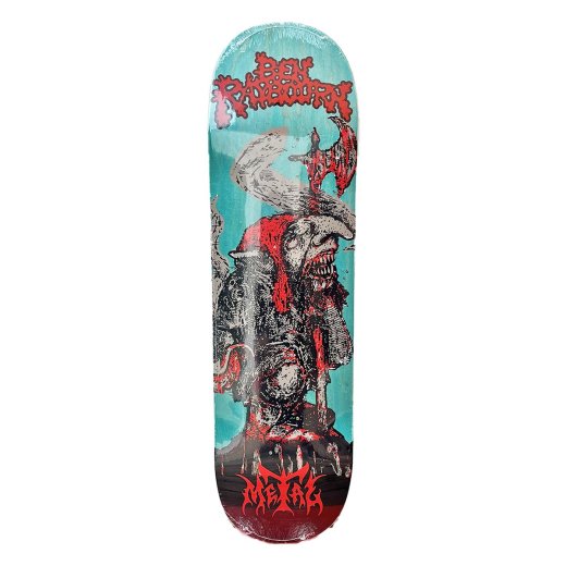 【METAL SKATEBOARDS】メタル BEN RAYBOURN RED CAPS 8.6［送料無料］