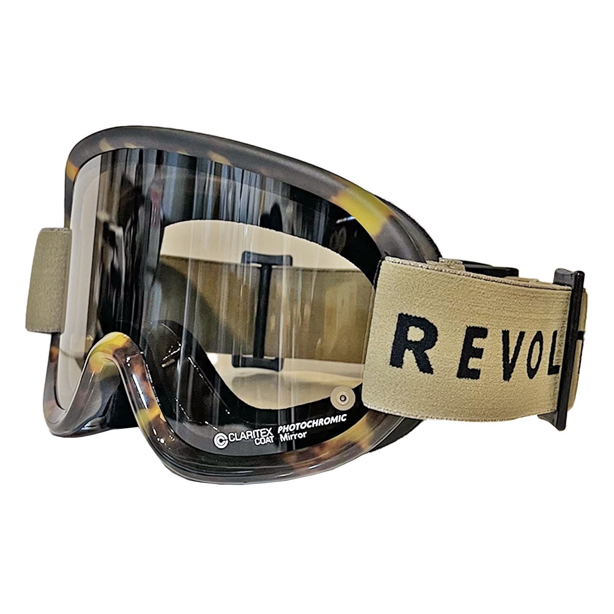 REVOLT】24-25 SUPER LIGHT FRAME c: Tortoise / Lens: Brown Mirror / Clear  PHO［送料無料］