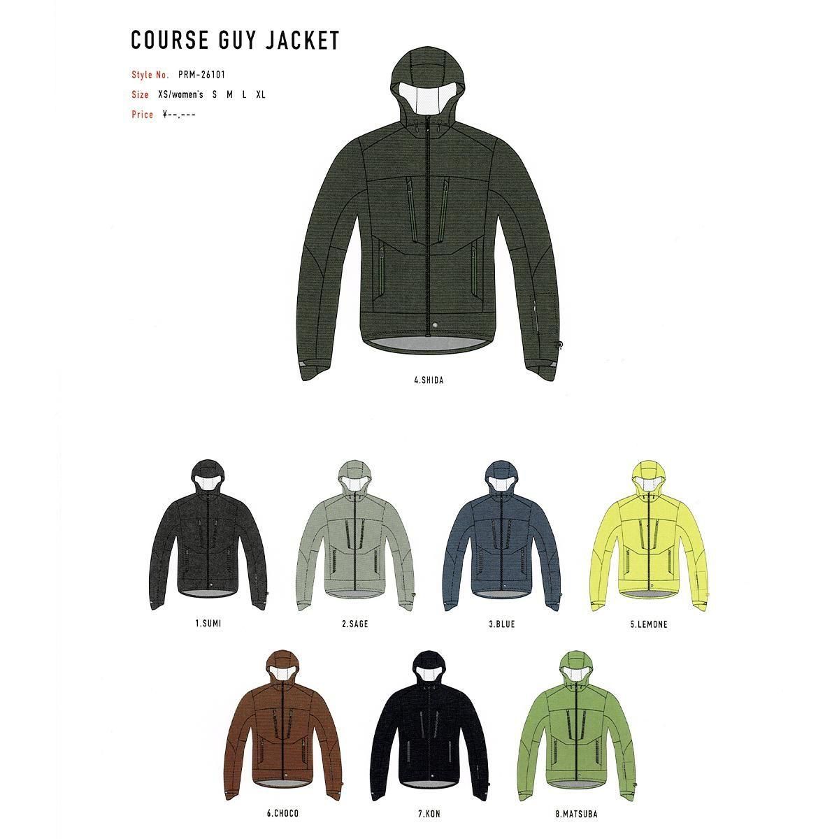 予約商品【P.RHYTHM】プリズム 25-26 COURSEGUY JACKET ［送料無料］