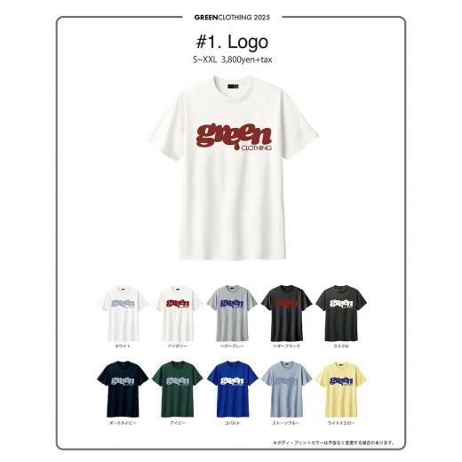 <img class='new_mark_img1' src='https://img.shop-pro.jp/img/new/icons8.gif' style='border:none;display:inline;margin:0px;padding:0px;width:auto;' />ͽʡGREEN CLOTHINGۥ꡼ 25 Summer #1 LOGO S/S TEE