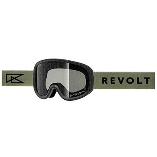<img class='new_mark_img1' src='https://img.shop-pro.jp/img/new/icons8.gif' style='border:none;display:inline;margin:0px;padding:0px;width:auto;' />ͽʡREVOLT25-26 SUPER LIGHT FRAME c: Matte  KhakiBlackLens: Brown Mirror / Clear PHO̵