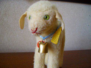 ビンテージ シュタイフ 羊 Lamby （All ID） - アンティーク 