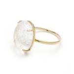 Botanical Gem L<br> 16mm Oval Ring<br>K10YG<br>