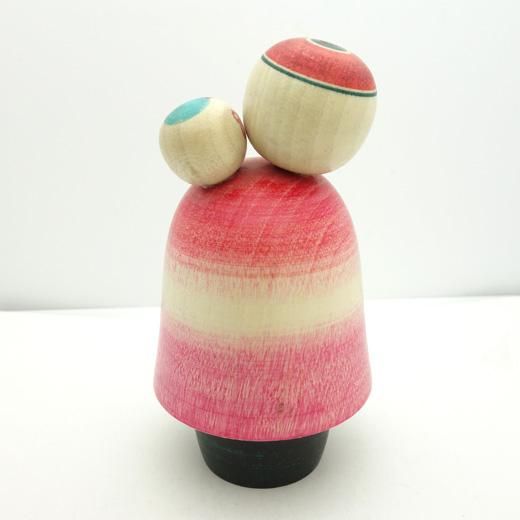 子守りこけし（作：新山吉紀） - 金沢の雑貨屋 『Lykkelig-リュケリ