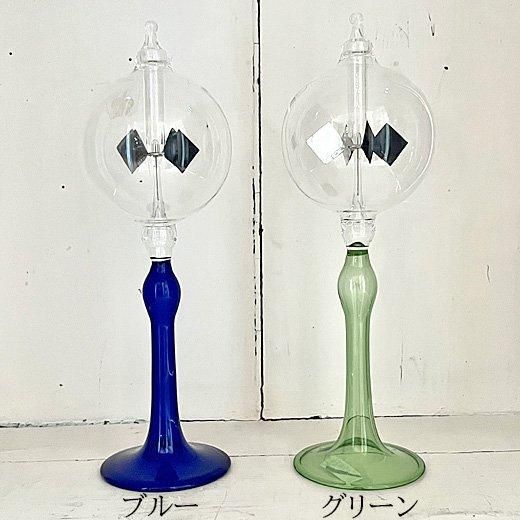 2連ラジオメーター 木製枠砂時計形 】クルックス放射計 ヴンダー