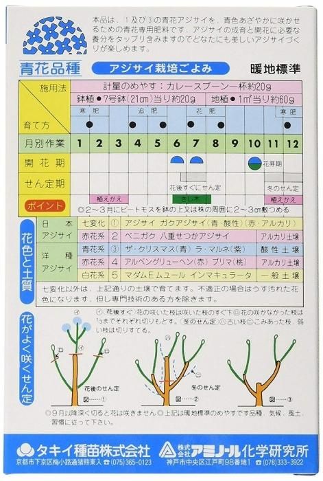 青花専用 アジサイ肥料 400g 酸性 粉末肥料 アミノール タキイ種苗 あじさい 紫陽花 植木鉢 鉢カバー専門店 グーポット Goopot Com