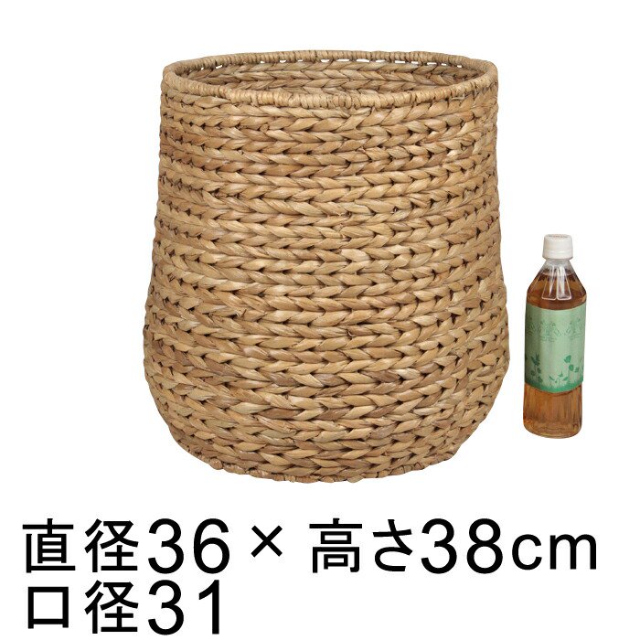 鉢カバー 自然素材 バンクワン セーター編み 深9号 かご 直径30cm以下の鉢に対応 - 植木鉢・ 鉢カバー専門店　グーポット　goopot.com