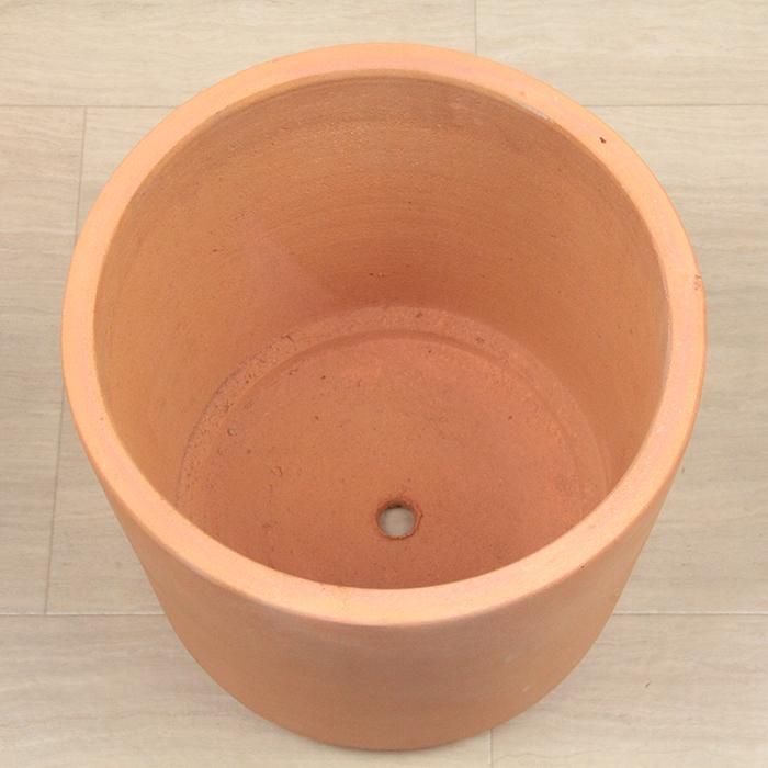 植木鉢 おしゃれ 寸胴 インテイ シリンド 26cm 9リットル 素焼き 植木鉢 おしゃれ 寸胴 インテイ シリンド 26cm 9リットル 素焼き