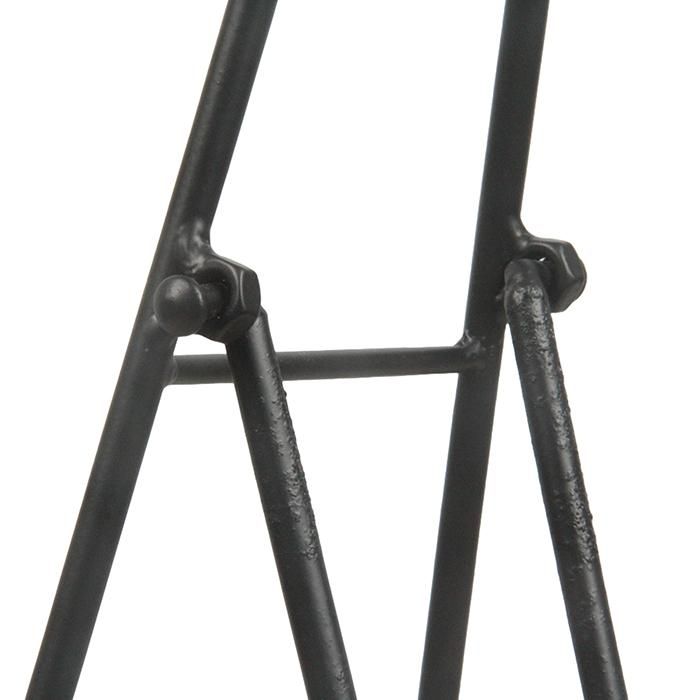 イーゼル アイアン ハイスタンド 90cm 黒 リース ハンギング