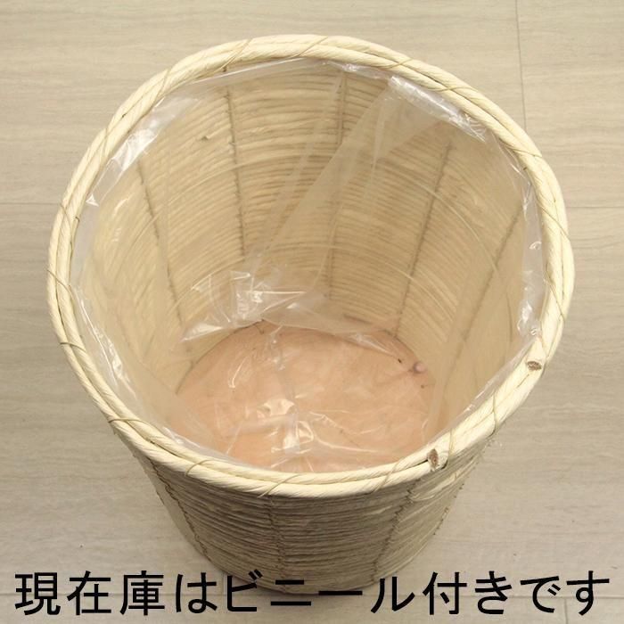 鉢カバー 紙こより クリーム色 7号鉢用 鉢カバー 直径23cm以下の