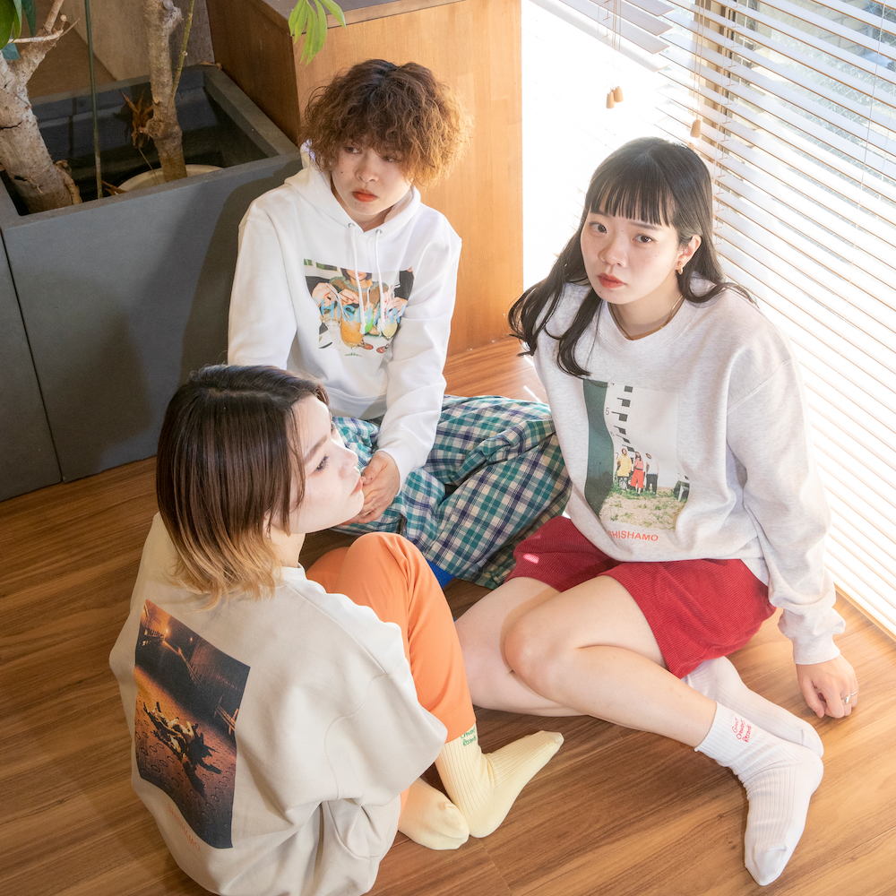 SHISHAMO NO PHOTO PARKA & SWEAT(パーカー(ホワイト)) - FAITH SHISHAMO NO PHOTO PARKA & SWEAT(パーカー(ホワイト)) - FAITH