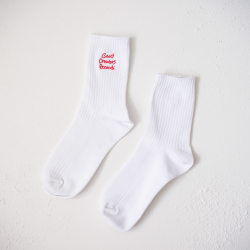 <img class='new_mark_img1' src='https://img.shop-pro.jp/img/new/icons13.gif' style='border:none;display:inline;margin:0px;padding:0px;width:auto;' />GCR COLOR SOCKS(白×赤【25-27cm】)