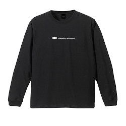 Yoruneco Records Long Sleeve T-shirt Black 