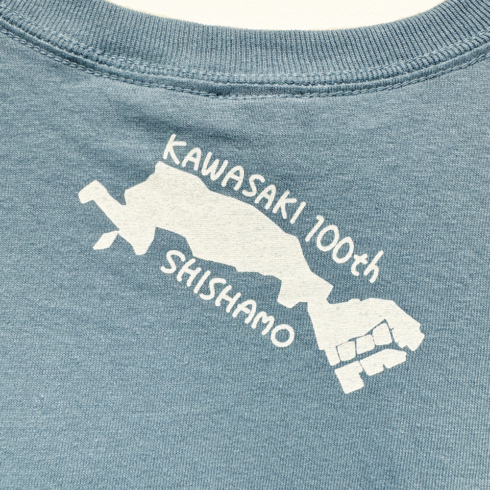 祝!!! 川崎市市制100周年記念!!! KAWASAKI×SHISHAMO コラボT 祝!!! 川崎市市制100周年記念!!! KAWASAKI×SHISHAMO コラボT
