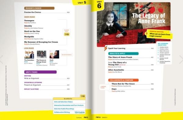 アメリカの国語教科書の販売。教材出版 学林舎