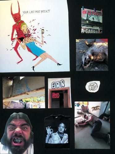 Amazon.co.jp: 込み DEAD SKIN!!! NECK FACE ART BOOK : 文房具