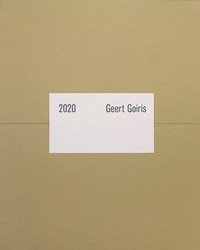 <B>2020</B> <BR>Geert Goiris