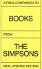 <B>A Final Companion To Books From The Simpsons (New Price/stained Spine)</B>