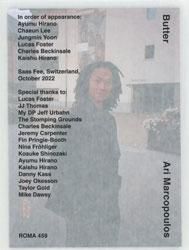 Ari Marcopoulos: Butter - BOOK OF DAYS ONLINE SHOP