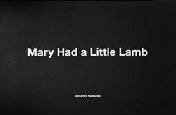 <B>Mary Had a Little Lamb</B> <BR>ĹϺ | Shinichiro Nagasawa